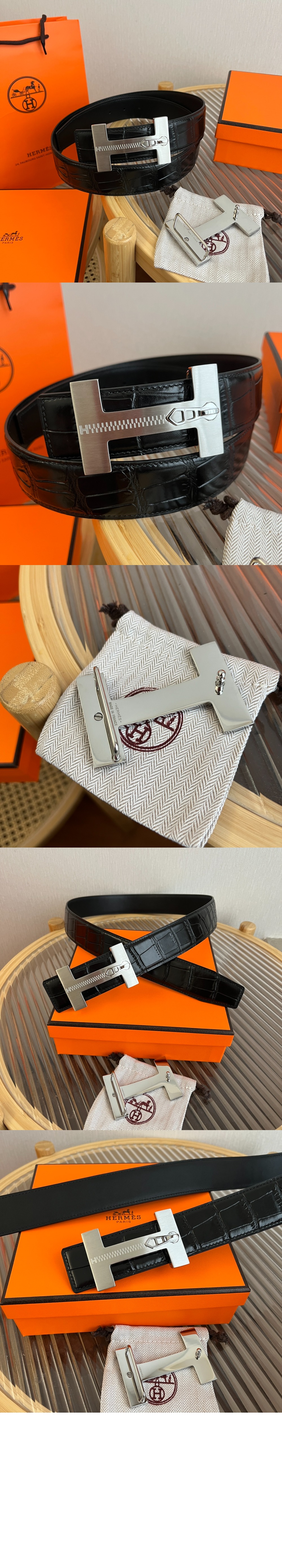 미러급레플리카사이트 | 명품레플리카 전문 쇼핑몰  | 퍼스트원 - S Quizz Fer me Tout 벨트 버클 가죽 스트랩 > 에르메스