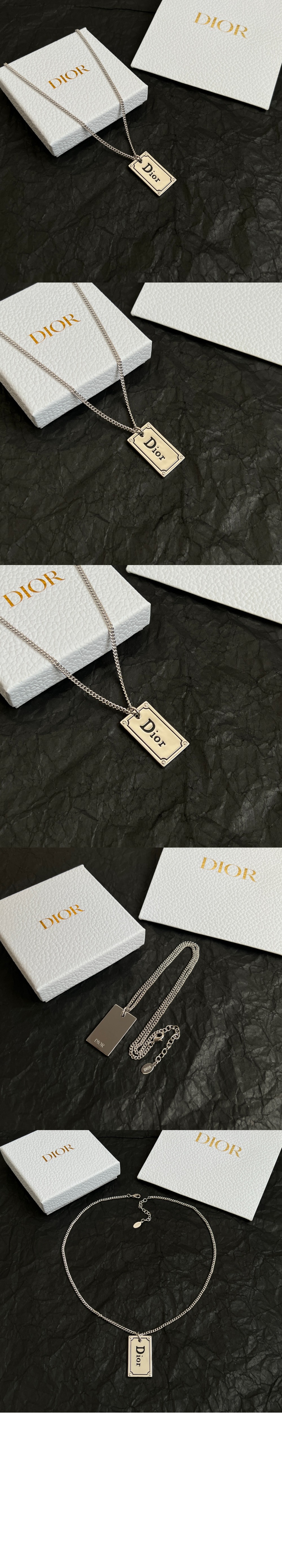 미러급레플리카사이트 | 명품레플리카 전문 쇼핑몰  | 퍼스트원 - 플레이트 펜던트 목걸이 N2909 &gt; 디올