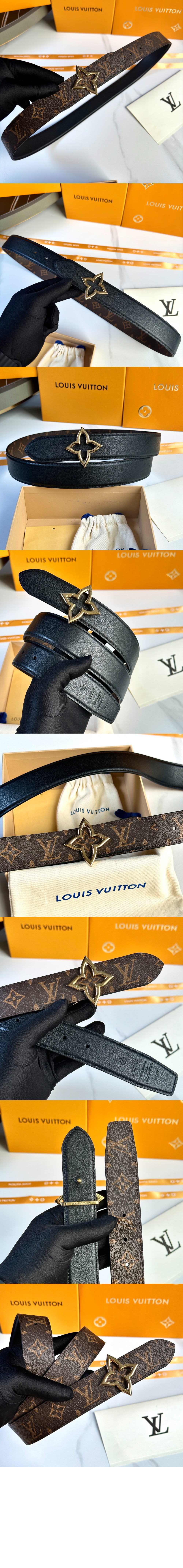 미러급레플리카사이트 | 명품레플리카 전문 쇼핑몰  | 퍼스트원 - 슬림 플라워 리버서블 벨트 M8899U &gt; 루이비통