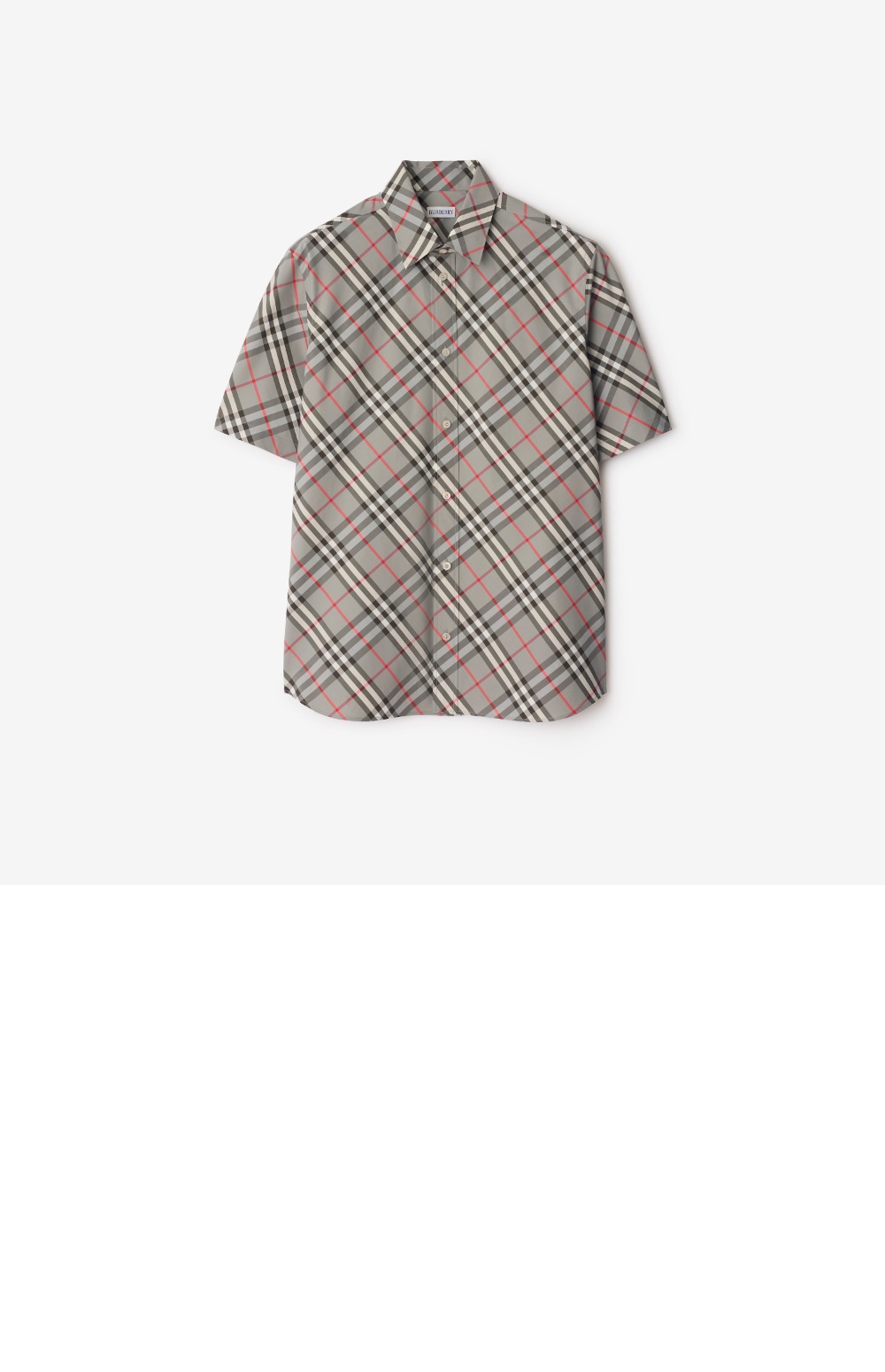 미러급레플리카사이트 | 명품레플리카 전문 쇼핑몰  | 퍼스트원 - 레귤러핏 체크 코튼 셔츠 &gt; 버버리