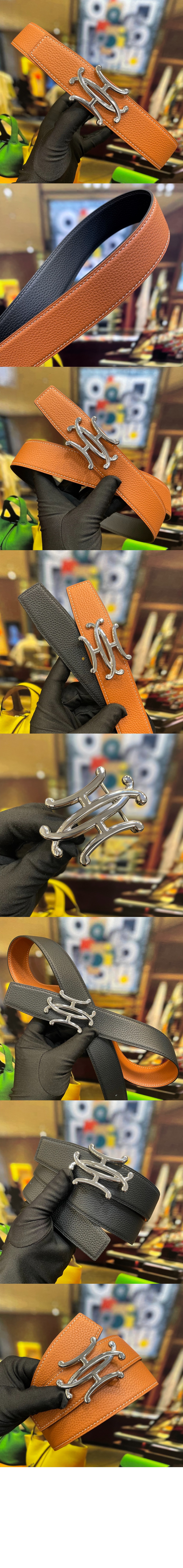 미러급레플리카사이트 | 명품레플리카 전문 쇼핑몰  | 퍼스트원 - Neo Lift 벨트 버클 리버서블 가죽 스트랩 > 에르메스