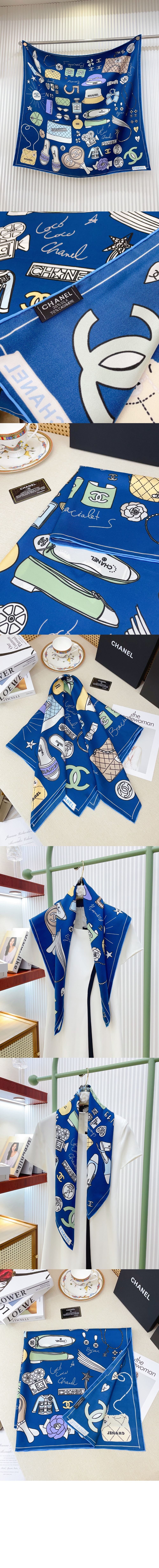 미러급레플리카사이트 | 명품레플리카 전문 쇼핑몰  | 퍼스트원 - 스퀘어 스카프 AA9820 &gt; 샤넬