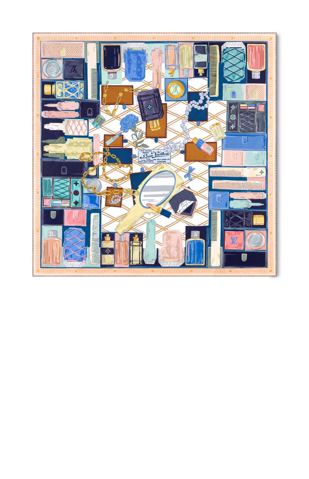 미러급레플리카사이트 | 명품레플리카 전문 쇼핑몰  | 퍼스트원 - Malle Coiffeuse 스카프 M79928 &gt; 루이비통