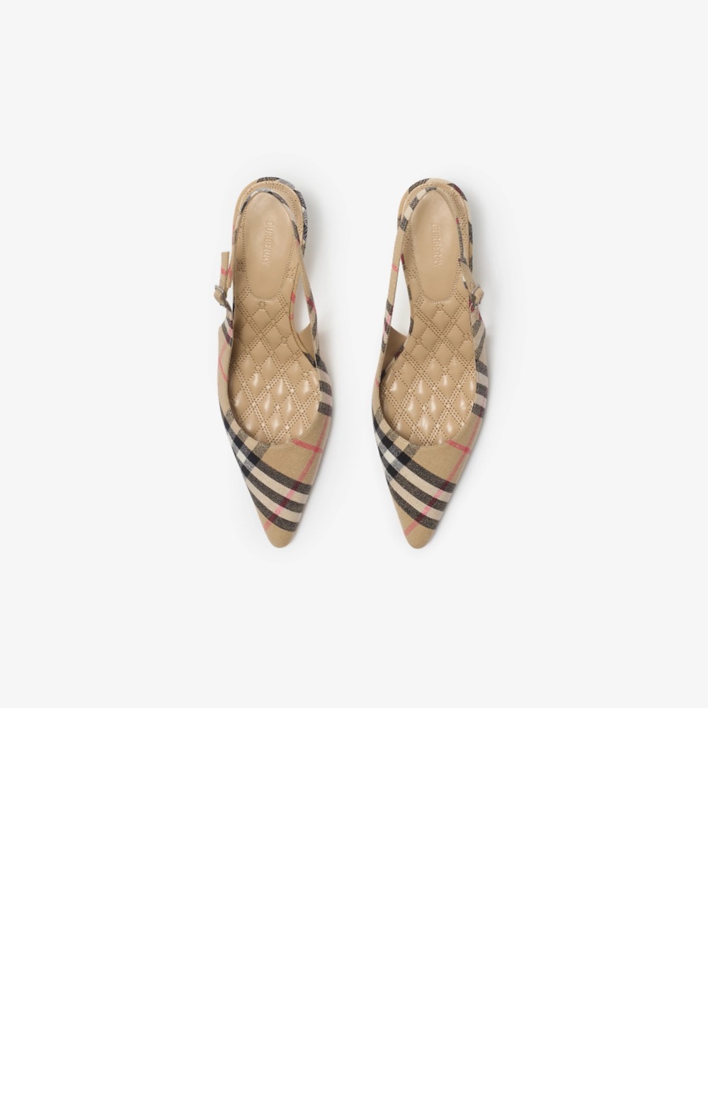 미러급레플리카사이트 | 명품레플리카 전문 쇼핑몰  | 퍼스트원 - 체크 데임 슬링백 펌프스 811256 &gt; 버버리