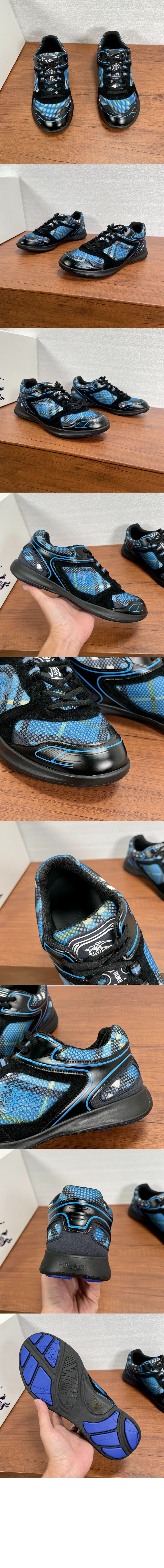 미러급레플리카사이트 | 명품레플리카 전문 쇼핑몰  | 퍼스트원 - 체크 매트릭스 스포츠 스니커즈 811182 &gt; 버버리