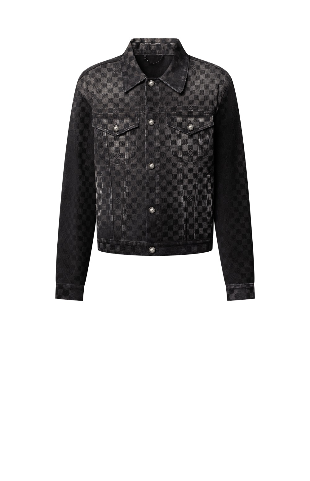 미러급레플리카사이트 | 명품레플리카 전문 쇼핑몰  | 퍼스트원 - 플록드 다미에 데님 트러커 재 &gt; 루이비통