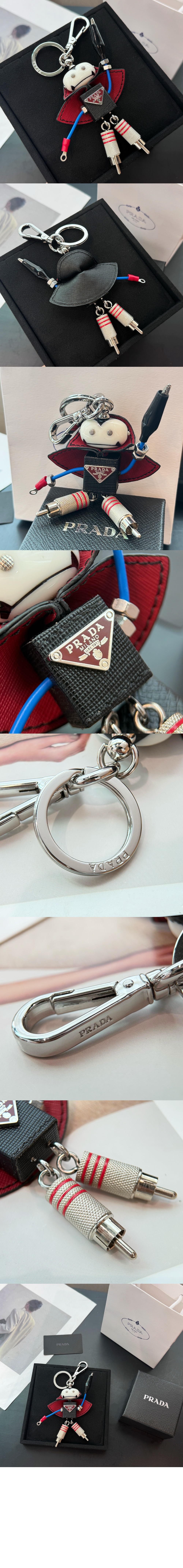 미러급레플리카사이트 | 명품레플리카 전문 쇼핑몰  | 퍼스트원 - Robot 사피아노 가죽 백 참 1TR017 &gt; 프라다