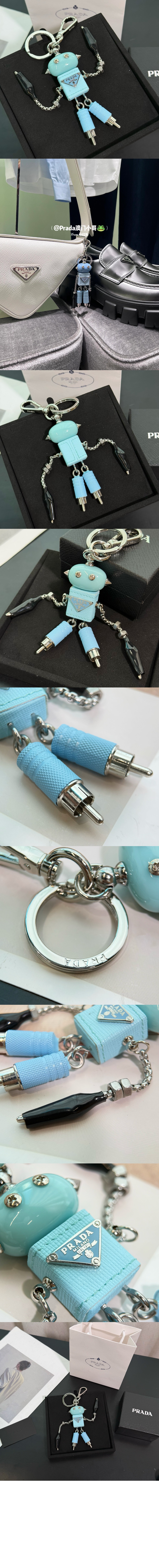 미러급레플리카사이트 | 명품레플리카 전문 쇼핑몰  | 퍼스트원 - Robot 사피아노 가죽 백 참 1TR101 &gt; 프라다