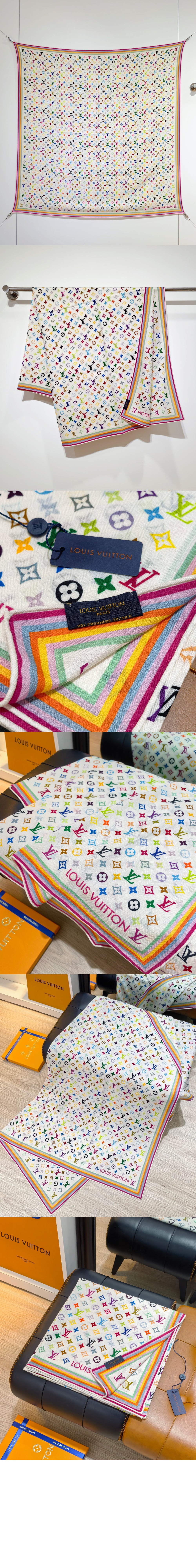 미러급레플리카사이트 | 명품레플리카 전문 쇼핑몰  | 퍼스트원 - LV x TM 모노그램 멀티컬러 숄 M94974 &gt; 루이비통