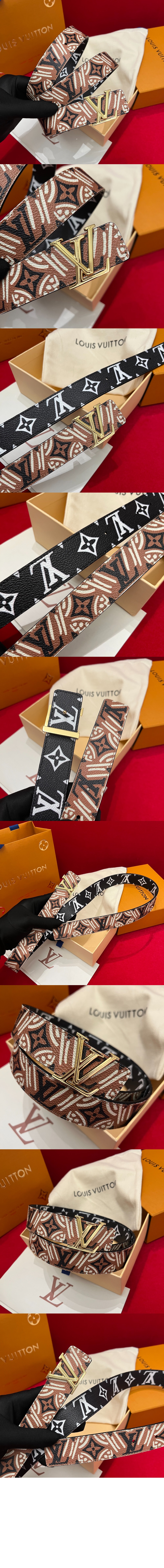 미러급레플리카사이트 | 명품레플리카 전문 쇼핑몰  | 퍼스트원 - 아이코닉 리버서블 벨트 M0311V &gt; 루이비통