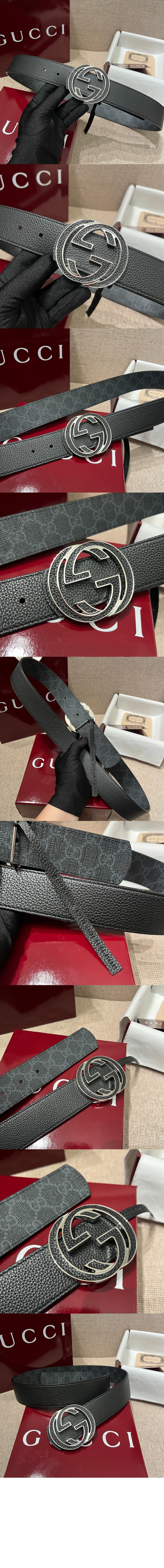 미러급레플리카사이트 | 명품레플리카 전문 쇼핑몰  | 퍼스트원 - 인터로킹 G 버클 리버서블 벨트 812273 &gt; 구찌
