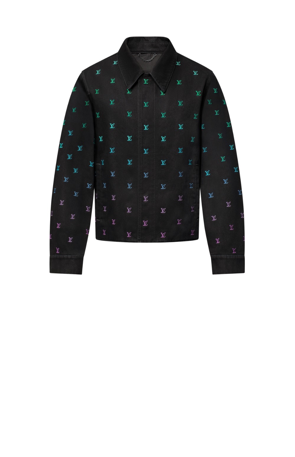 미러급레플리카사이트 | 명품레플리카 전문 쇼핑몰  | 퍼스트원 - 블라종 그라디언트 엠브로이더드 데님 코치 재킷 &gt; 루이비통