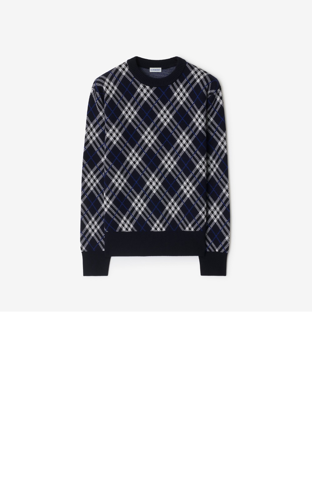 미러급레플리카사이트 | 명품레플리카 전문 쇼핑몰  | 퍼스트원 - 체크 울 블렌드 스웨터 &gt; 버버리