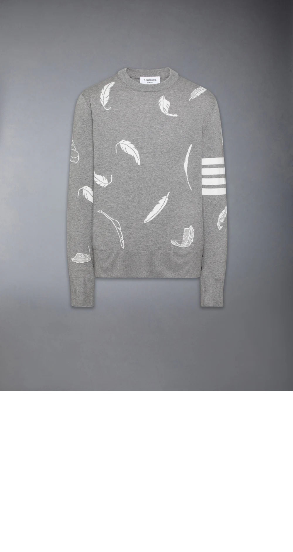 미러급레플리카사이트 | 명품레플리카 전문 쇼핑몰  | 퍼스트원 - 페더 인타르시아 릴렉스 핏 크루넥 풀오버 &gt; 톰브라운