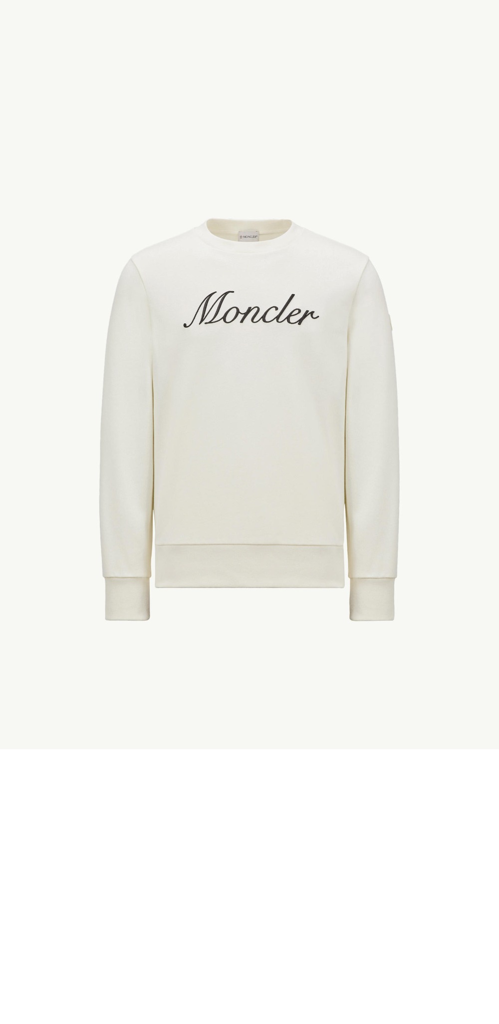 미러급레플리카사이트 | 명품레플리카 전문 쇼핑몰  | 퍼스트원 - 자수 로고 코튼 스웨트셔츠 > 몽클레어