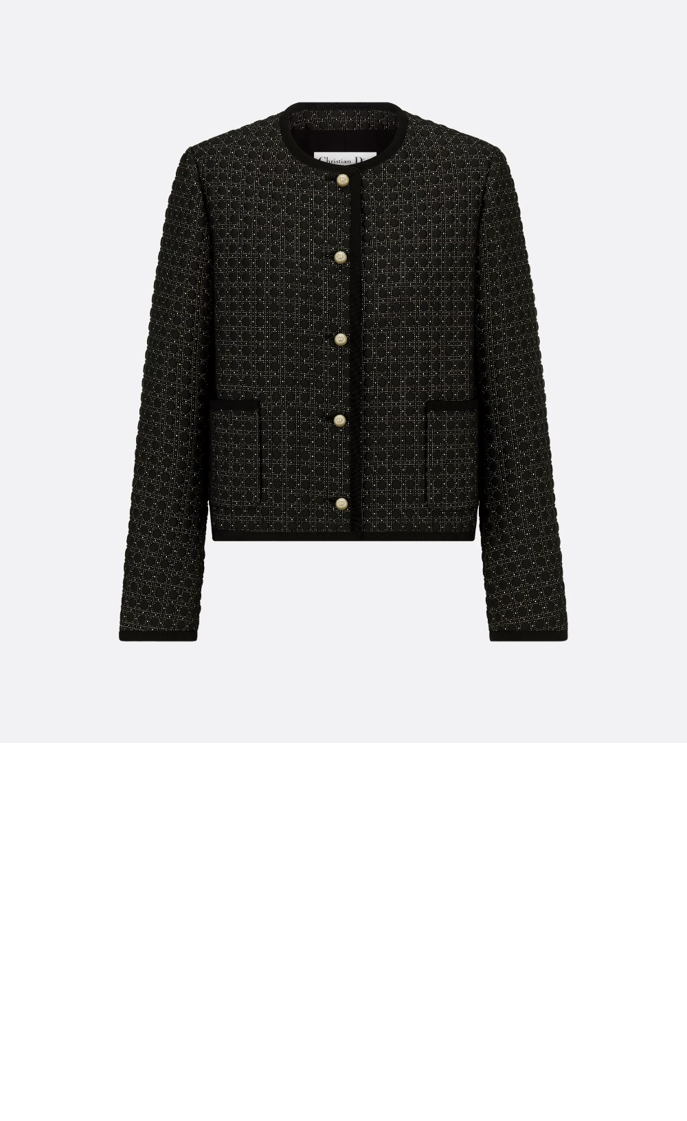 미러급레플리카사이트 | 명품레플리카 전문 쇼핑몰  | 퍼스트원 - 마이크로까나쥬 크롭 재킷 > 디올