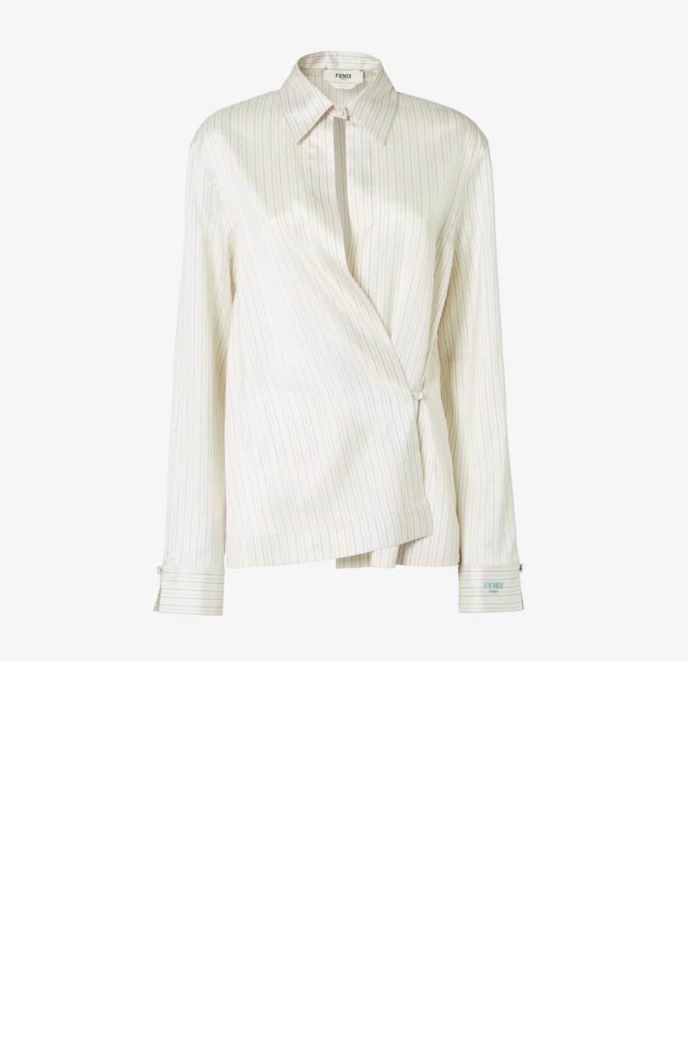 미러급레플리카사이트 | 명품레플리카 전문 쇼핑몰  | 퍼스트원 - 줄무늬 실크 셔츠 &gt; 펜디