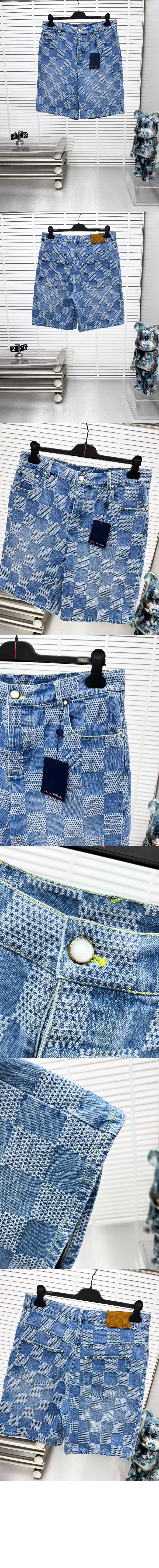 미러급레플리카사이트 | 명품레플리카 전문 쇼핑몰  | 퍼스트원 - 다미에 3D 라이트 데님 쇼츠 > 루이비통