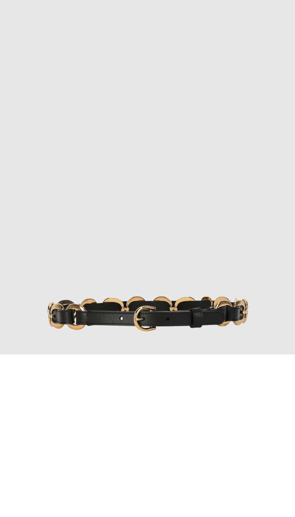 미러급레플리카사이트 | 명품레플리카 전문 쇼핑몰  | 퍼스트원 - 체인 디테일 가죽 벨트 620688 &gt; 구찌