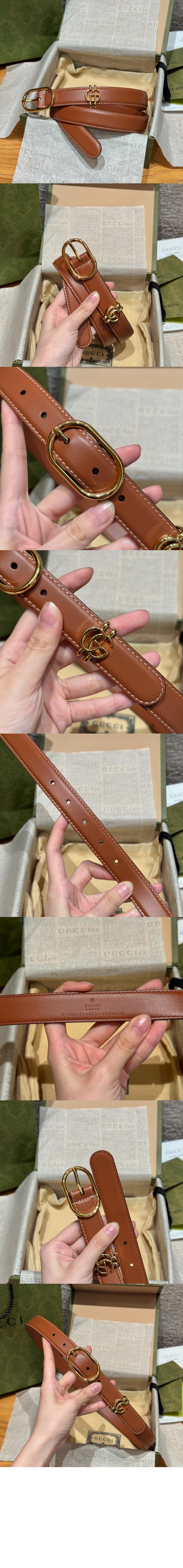 미러급레플리카사이트 | 명품레플리카 전문 쇼핑몰  | 퍼스트원 - 타원형 버클 벨트 ‎813004 &gt; 구찌