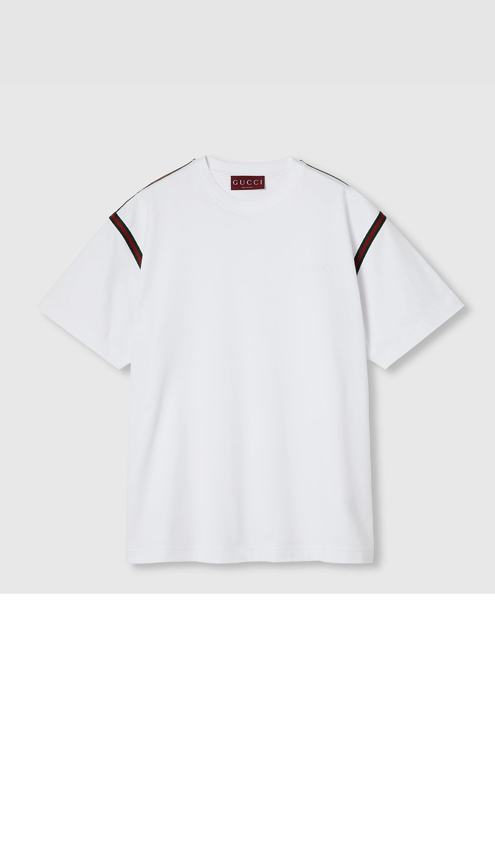 미러급레플리카사이트 | 명품레플리카 전문 쇼핑몰  | 퍼스트원 - 웹 코튼 저지 티셔츠 &gt; 구찌