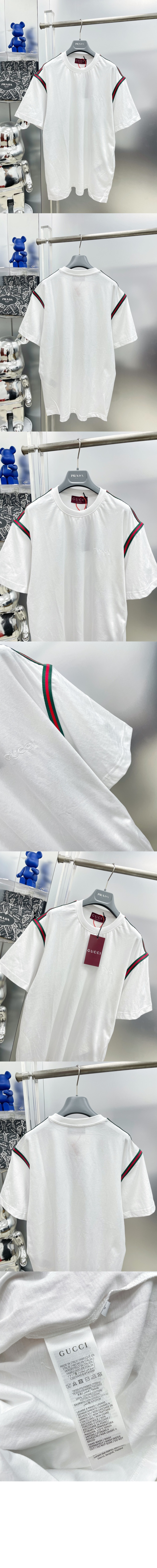 미러급레플리카사이트 | 명품레플리카 전문 쇼핑몰  | 퍼스트원 - 웹 코튼 저지 티셔츠 &gt; 구찌