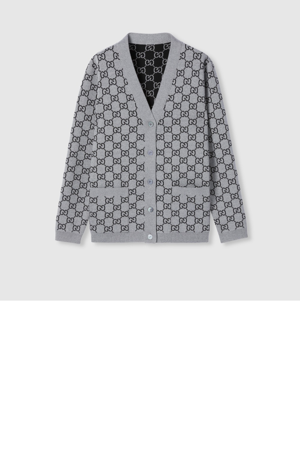 미러급레플리카사이트 | 명품레플리카 전문 쇼핑몰  | 퍼스트원 - 리버서블 GG 울 자카드 가디건 &gt; 구찌