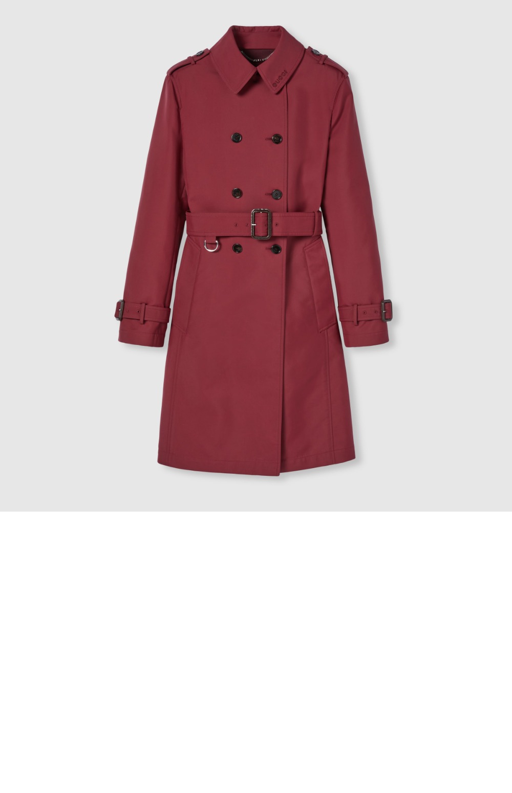 미러급레플리카사이트 | 명품레플리카 전문 쇼핑몰  | 퍼스트원 - 더블 개버딘 트렌치 코트 &gt; 구찌