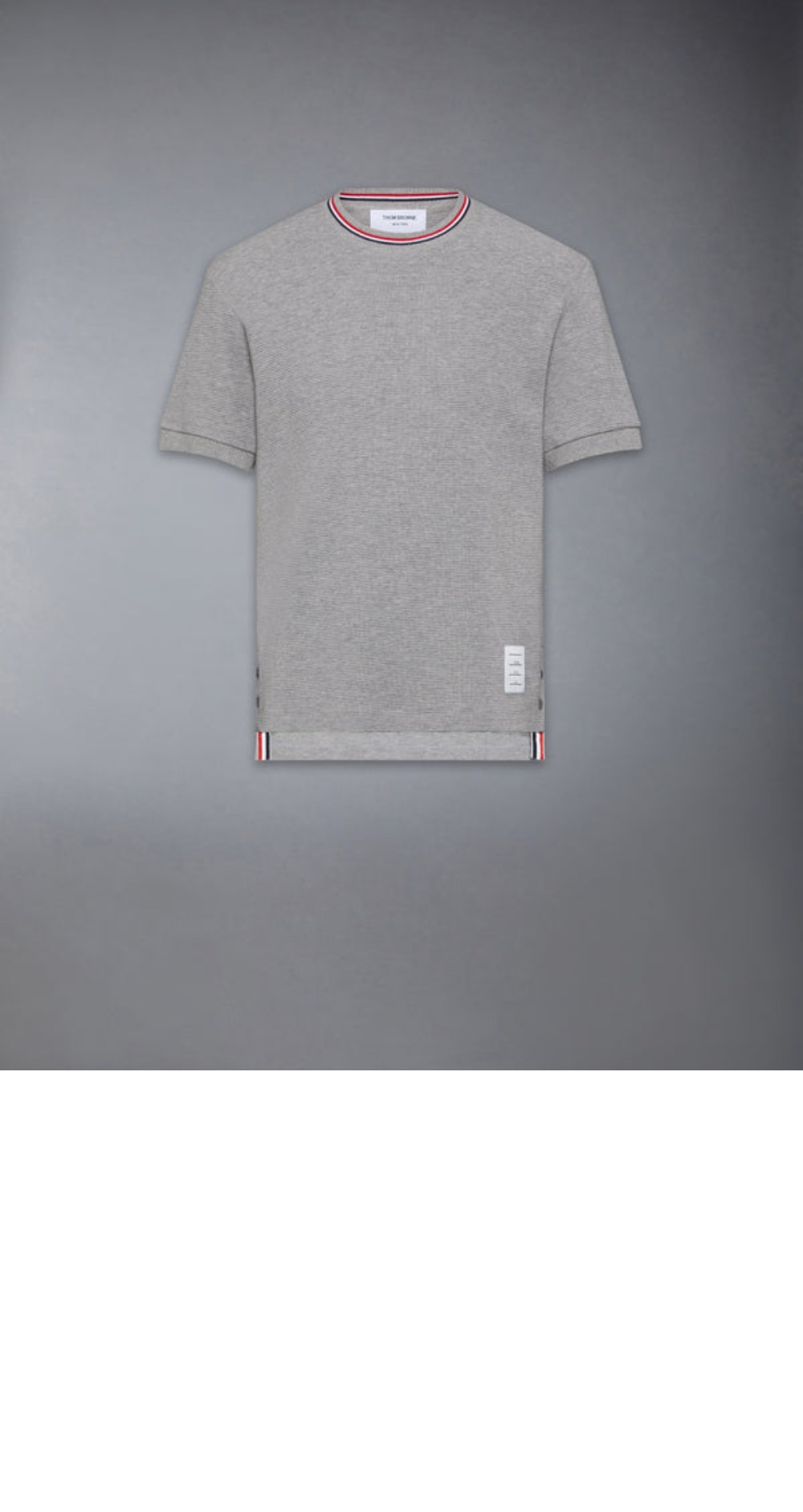 미러급레플리카사이트 | 명품레플리카 전문 쇼핑몰  | 퍼스트원 - 코튼 와플 리브 커프 티 > 톰브라운