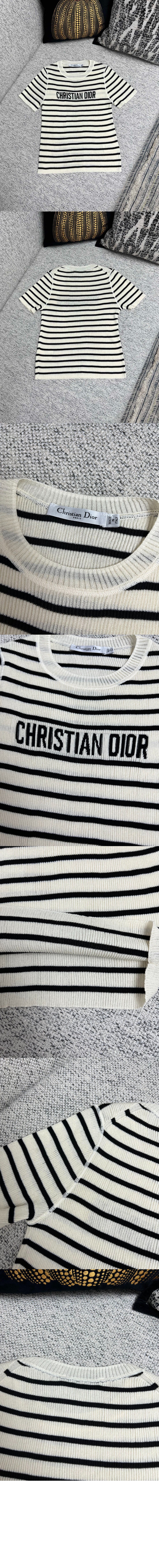 미러급레플리카사이트 | 명품레플리카 전문 쇼핑몰  | 퍼스트원 - Dioriviera 크롭 반소매 스웨터 > 디올