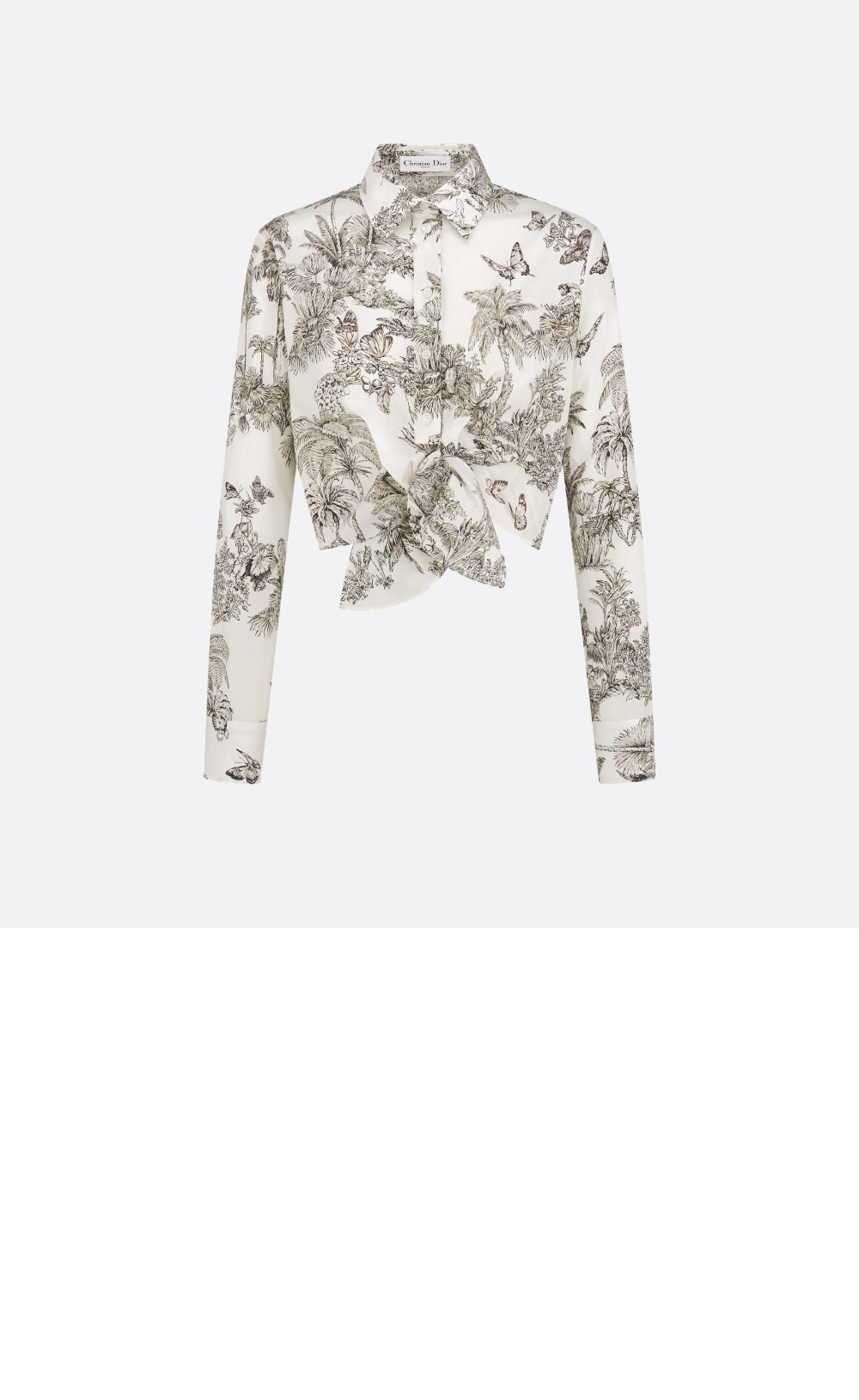 미러급레플리카사이트 | 명품레플리카 전문 쇼핑몰  | 퍼스트원 - Dioriviera 타이 크롭 블라우스 &gt; 디올