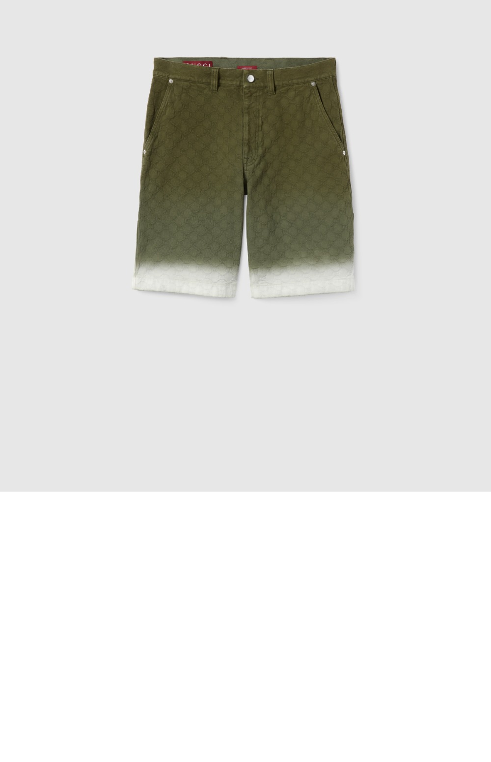 미러급레플리카사이트 | 명품레플리카 전문 쇼핑몰  | 퍼스트원 - 표백 GG 코튼 데님 자카드 반바지 &gt; 구찌