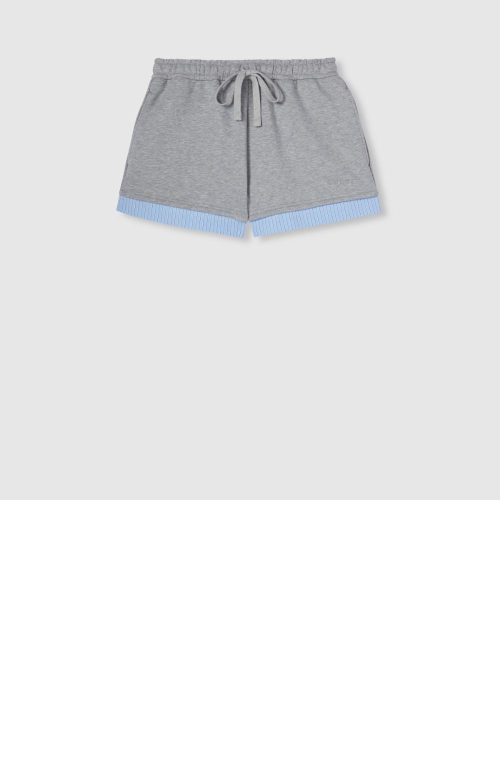 미러급레플리카사이트 | 명품레플리카 전문 쇼핑몰  | 퍼스트원 - 자수가 들어간 코튼 저지 반바지 &gt; 구찌