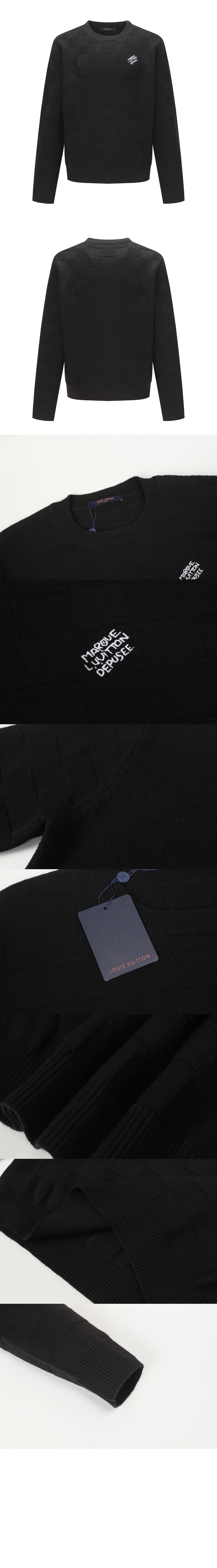 미러급레플리카사이트 | 명품레플리카 전문 쇼핑몰  | 퍼스트원 - 프린트 크루넥 니트 긴팔 스웨터 &gt; 루이비통