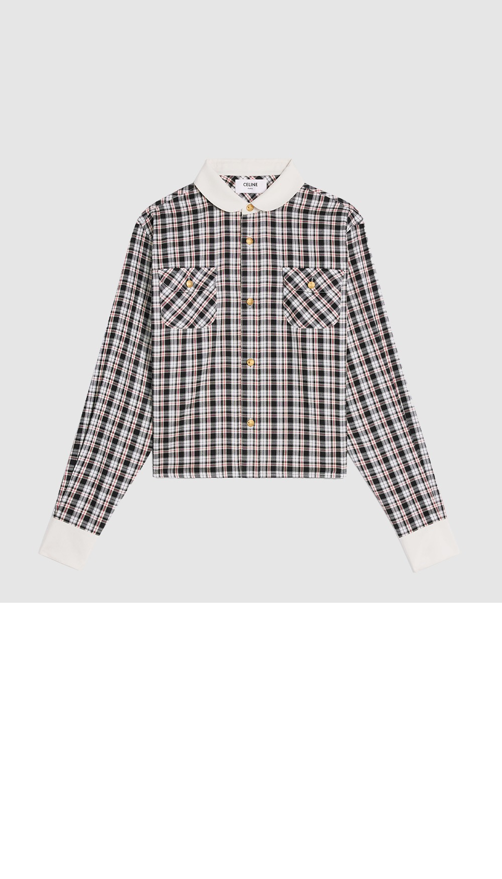 미러급레플리카사이트 | 명품레플리카 전문 쇼핑몰  | 퍼스트원 - 크롭 셔츠 &gt; 셀린느