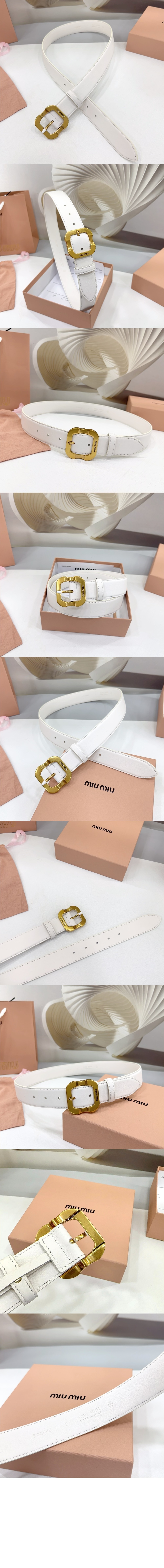 미러급레플리카사이트 | 명품레플리카 전문 쇼핑몰  | 퍼스트원 - 가죽 벨트 5CC663 &gt; 미우미우