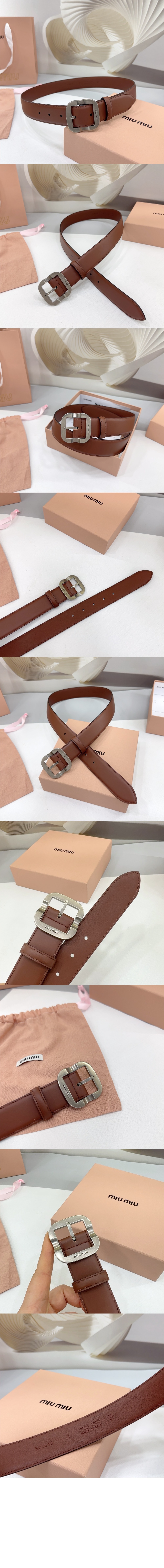 미러급레플리카사이트 | 명품레플리카 전문 쇼핑몰  | 퍼스트원 - 가죽 벨트 5CC663 &gt; 미우미우