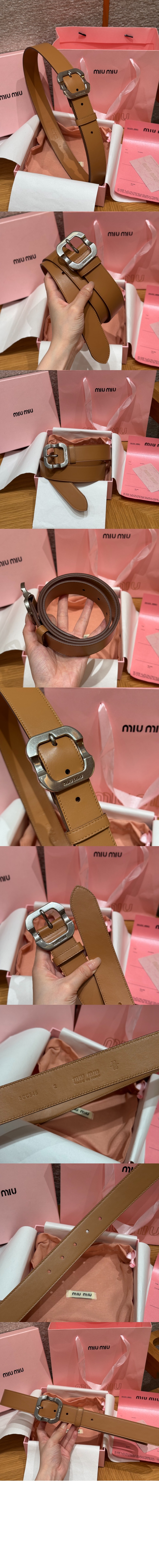 미러급레플리카사이트 | 명품레플리카 전문 쇼핑몰  | 퍼스트원 - 가죽 벨트 5CC663 &gt; 미우미우