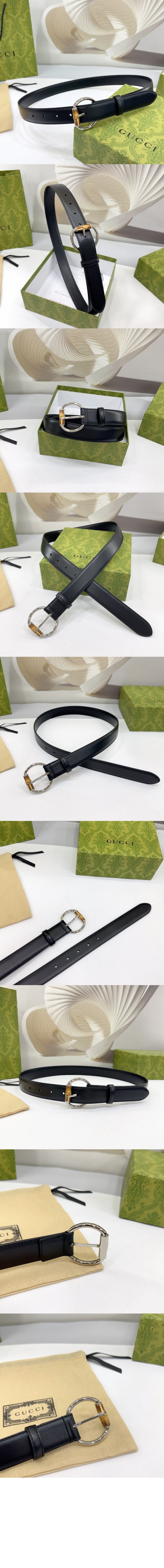 미러급레플리카사이트 | 명품레플리카 전문 쇼핑몰  | 퍼스트원 - 뱀부 디테일 버클 벨트 827814 &gt; 구찌