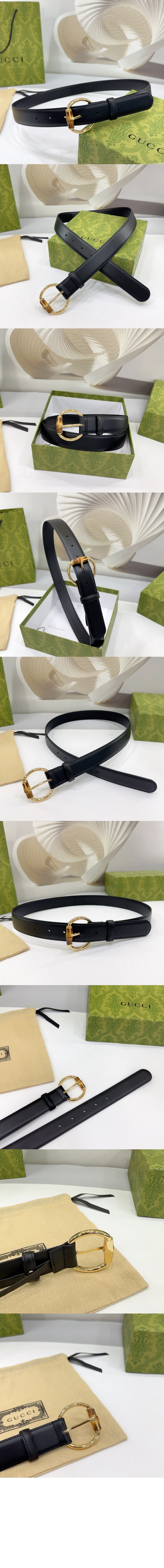 미러급레플리카사이트 | 명품레플리카 전문 쇼핑몰  | 퍼스트원 - 뱀부 디테일 버클 벨트 827814 &gt; 구찌