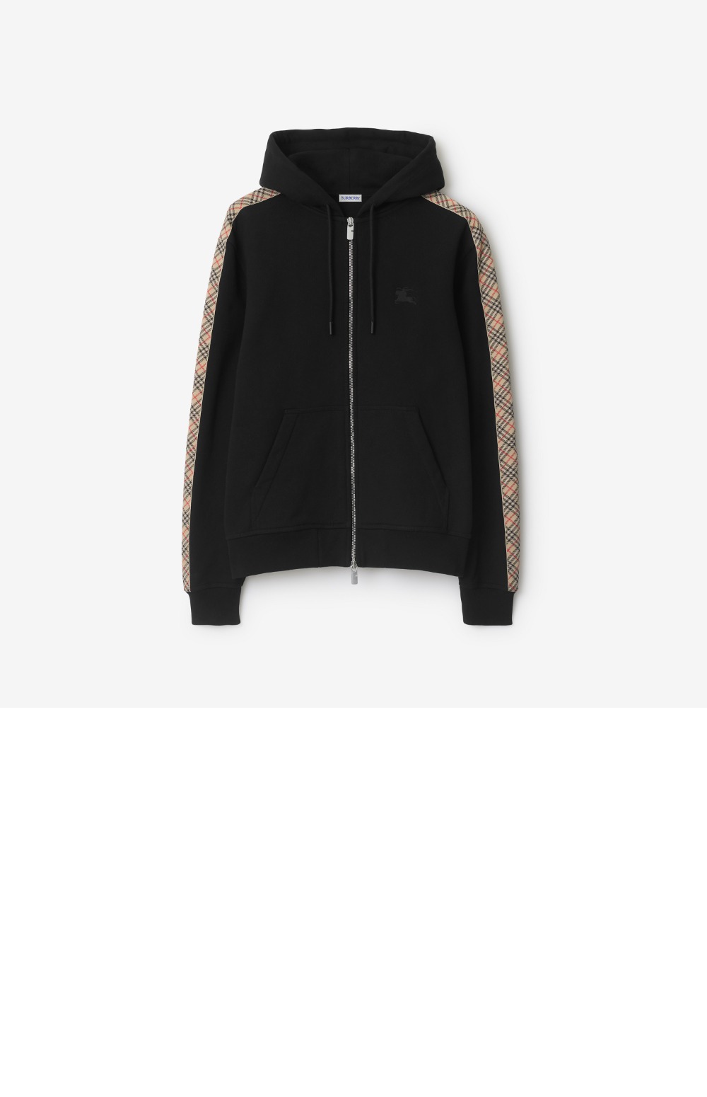 미러급레플리카사이트 | 명품레플리카 전문 쇼핑몰  | 퍼스트원 - 체크 트리밍 코튼 지퍼 후디 &gt; 버버리