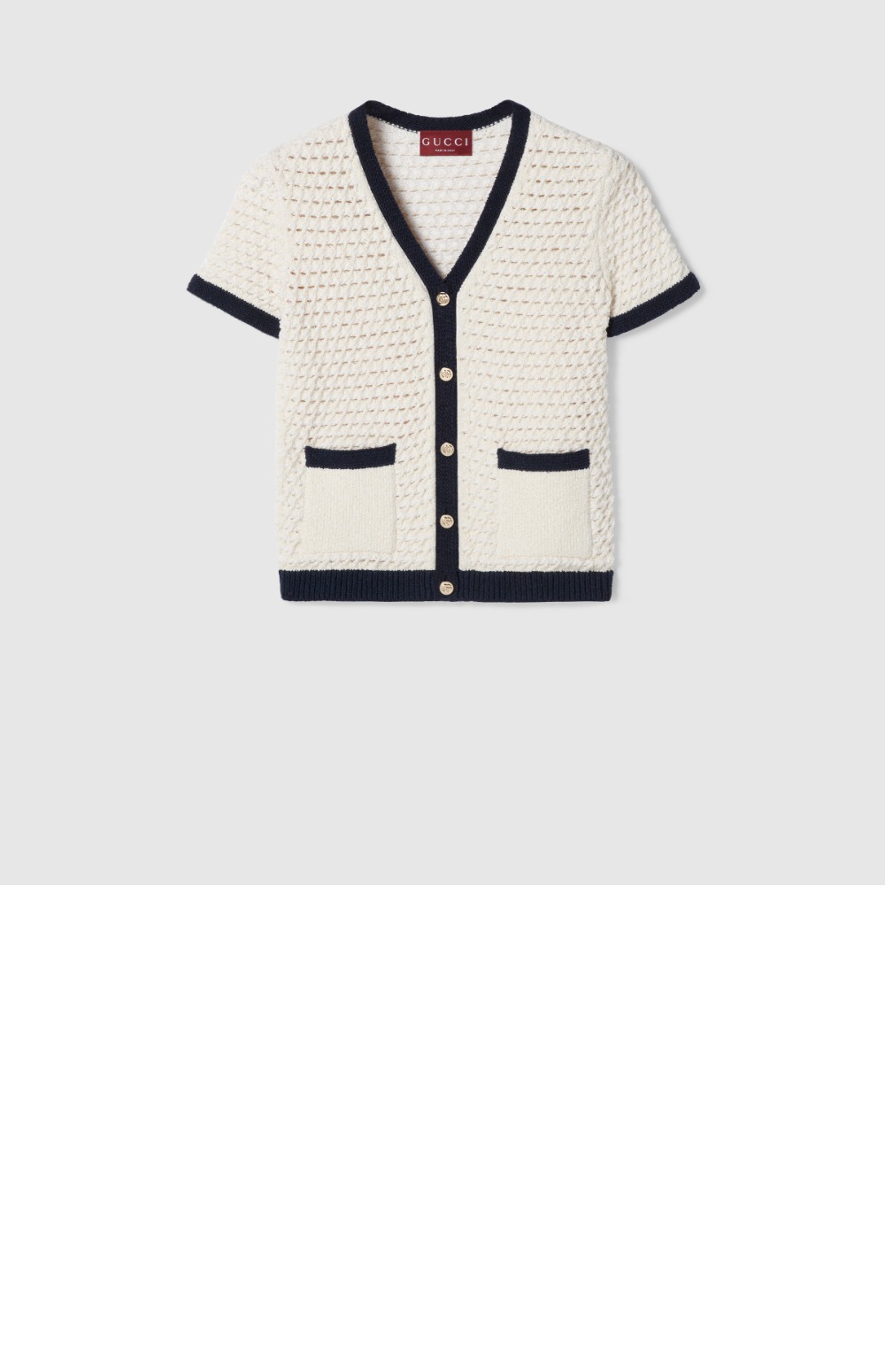 미러급레플리카사이트 | 명품레플리카 전문 쇼핑몰  | 퍼스트원 - 파인 코튼 크로셰 카디건 &gt; 구찌