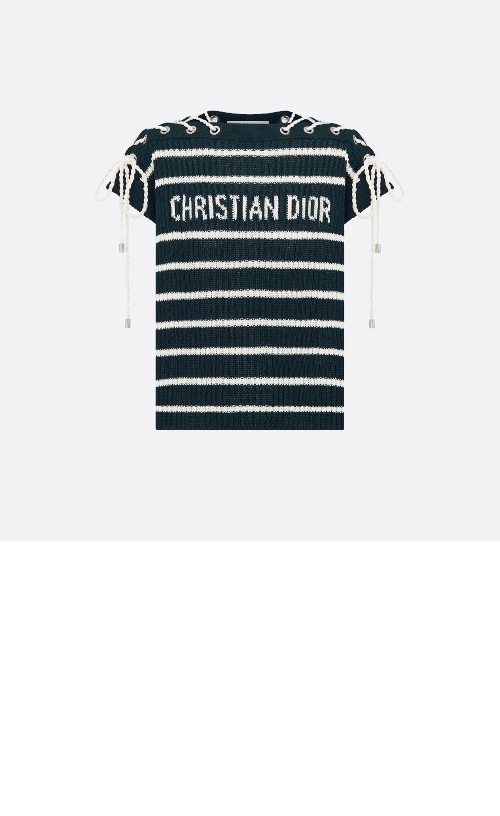 미러급레플리카사이트 | 명품레플리카 전문 쇼핑몰  | 퍼스트원 - Dioriviera 레이스업 캡 슬리브 스웨터 &gt; 디올