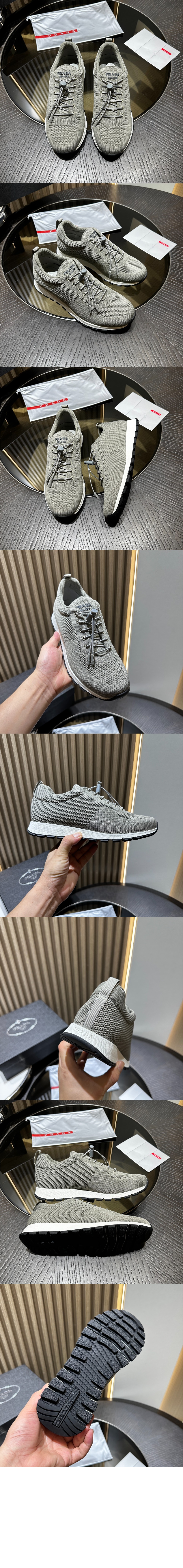 미러급레플리카사이트 | 명품레플리카 전문 쇼핑몰  | 퍼스트원 - 스트레치 니트 스니커즈 2EE435 &gt; 프라다