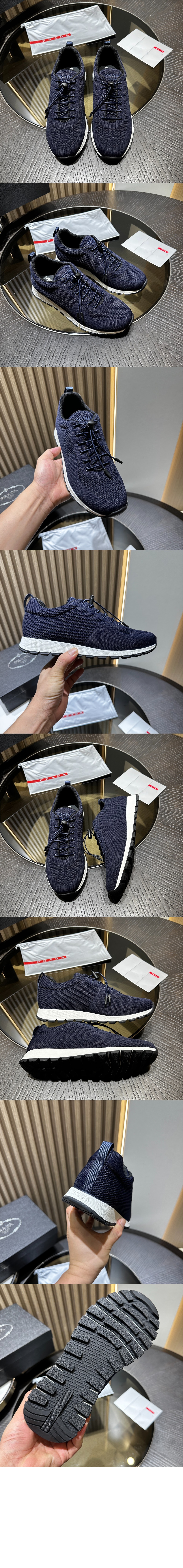 미러급레플리카사이트 | 명품레플리카 전문 쇼핑몰  | 퍼스트원 - 스트레치 니트 스니커즈 2EE435 &gt; 프라다