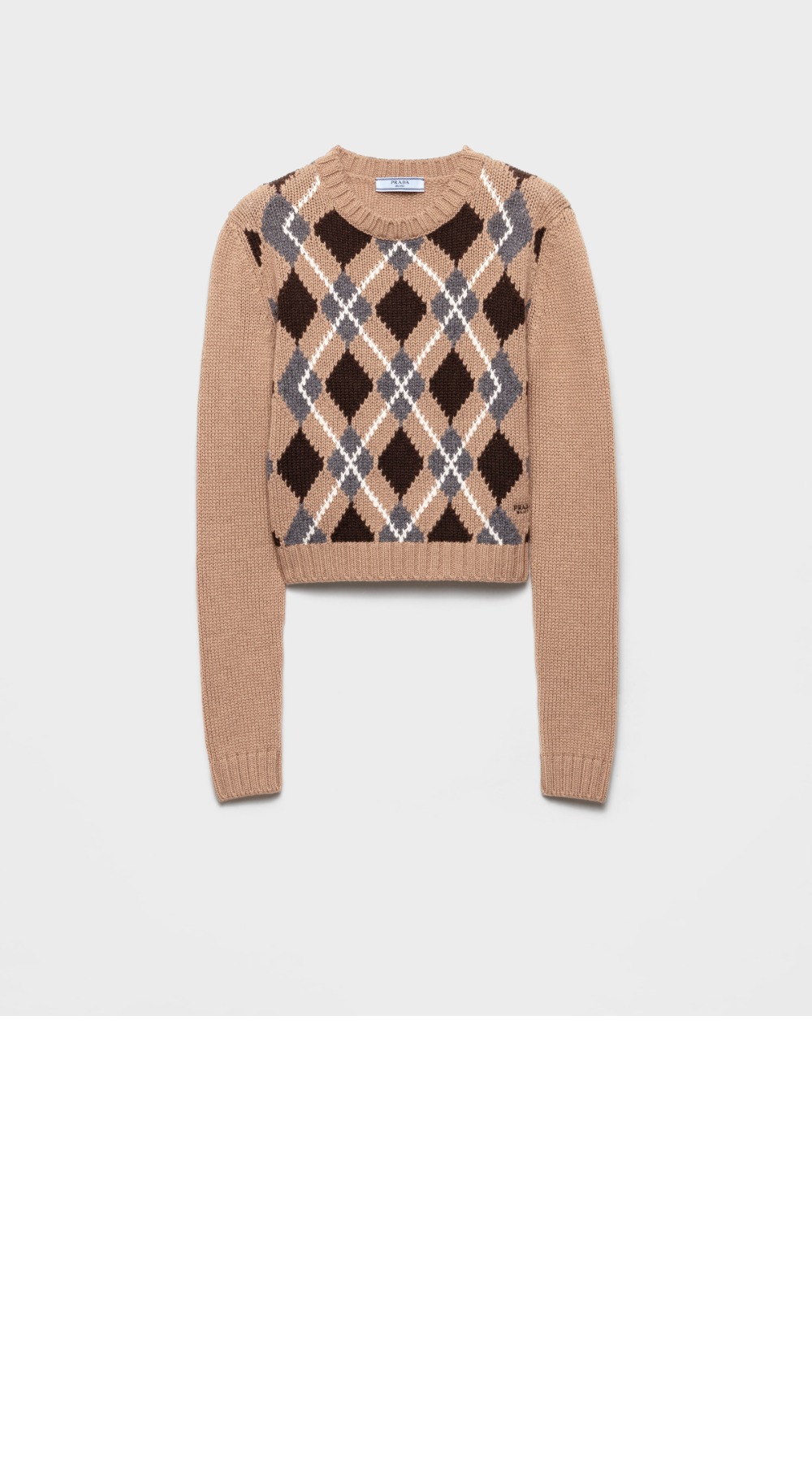 미러급레플리카사이트 | 명품레플리카 전문 쇼핑몰  | 퍼스트원 - 캐시미어 크루넥 스웨터 &gt; 프라다