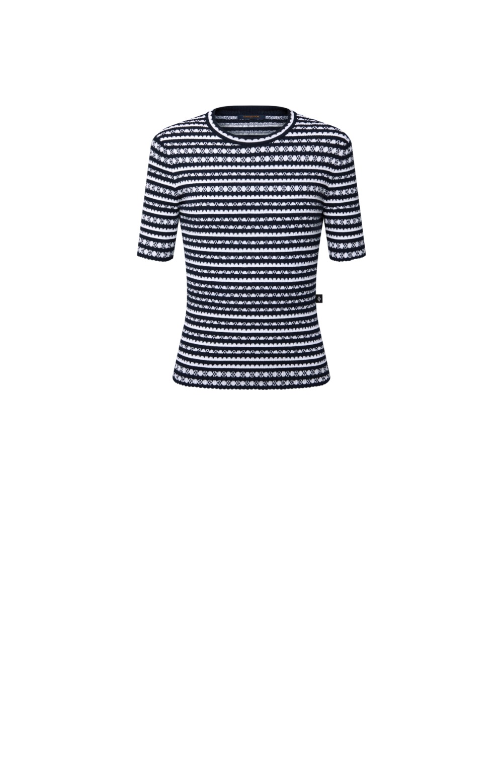 미러급레플리카사이트 | 명품레플리카 전문 쇼핑몰  | 퍼스트원 - 스캘럽 스트라이프 니트 톱 &gt; 루이비통