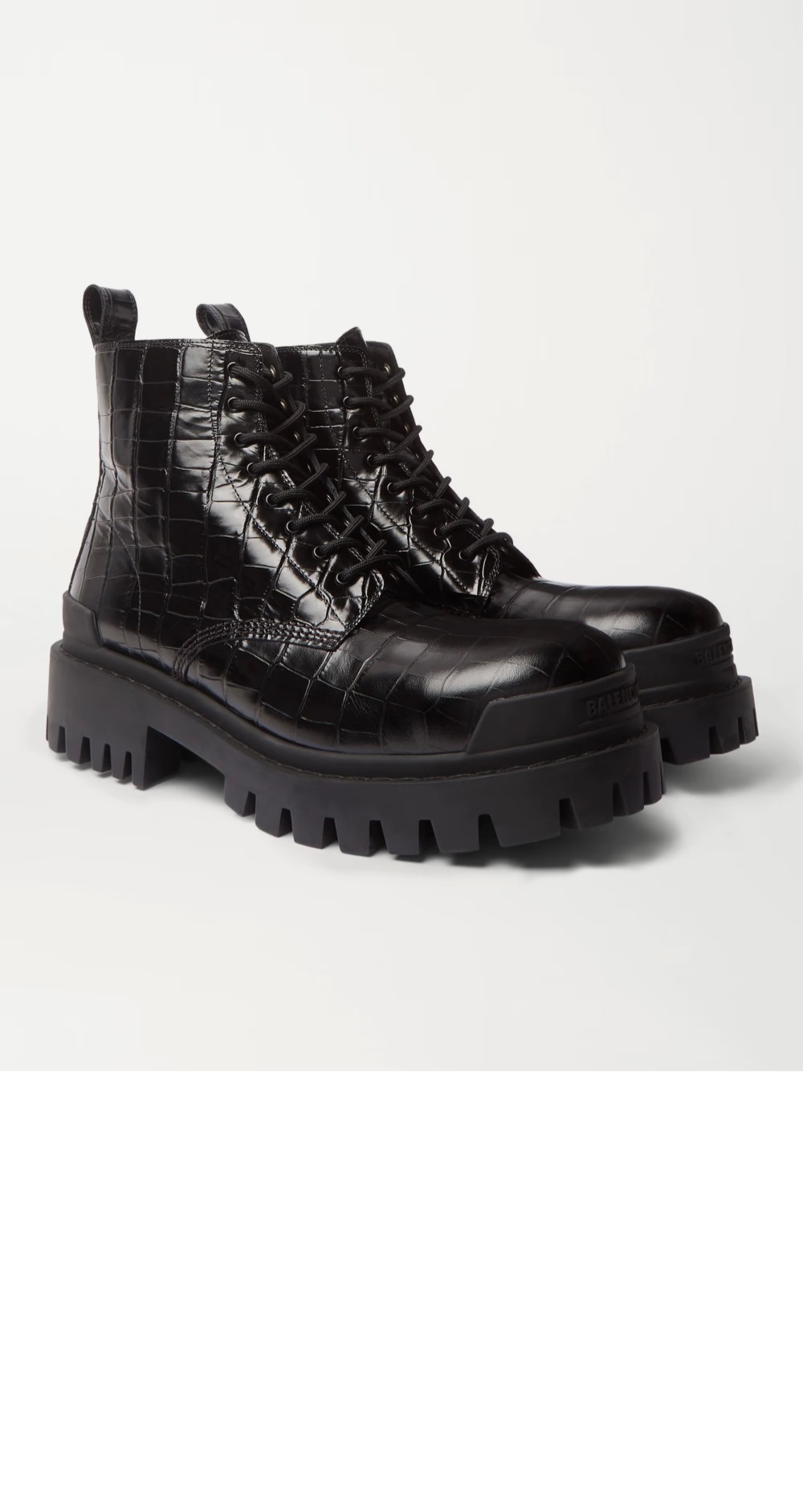 미러급레플리카사이트 | 명품레플리카 전문 쇼핑몰  | 퍼스트원 - 스네이크 텍스처 바이커 부츠 600911 &gt; 발렌시아가