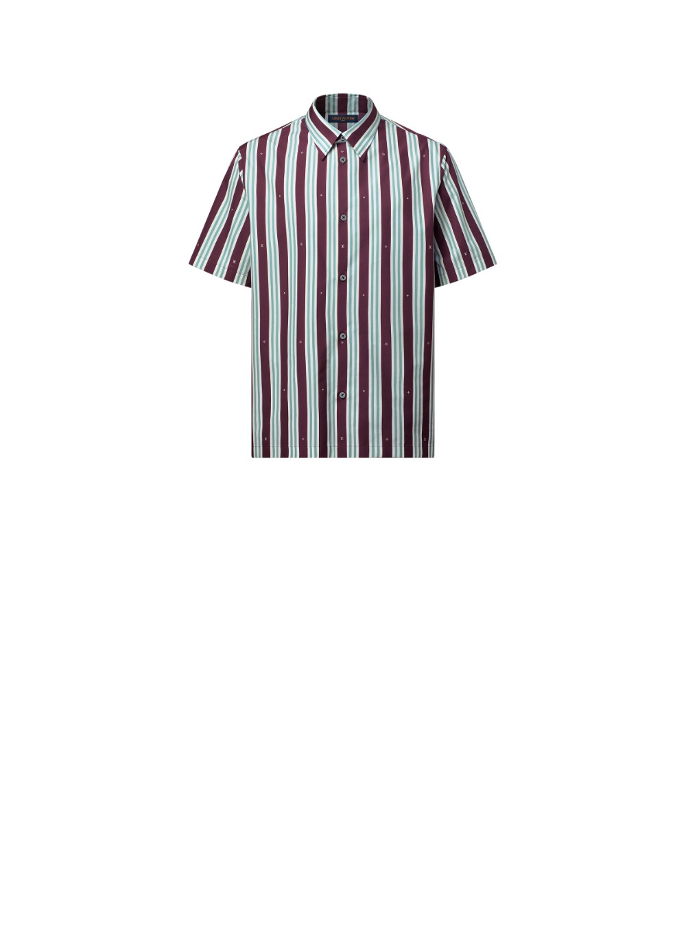 미러급레플리카사이트 | 명품레플리카 전문 쇼핑몰  | 퍼스트원 - 스트라이프드 쇼트 슬리브드 셔츠 &gt; 루이비통