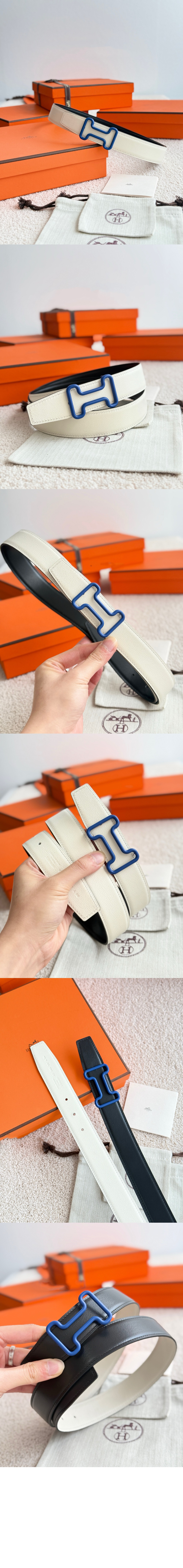 미러급레플리카사이트 | 명품레플리카 전문 쇼핑몰  | 퍼스트원 - Tonight Color 벨트 버클 리버서블 가죽 스트랩 &gt; 에르메스